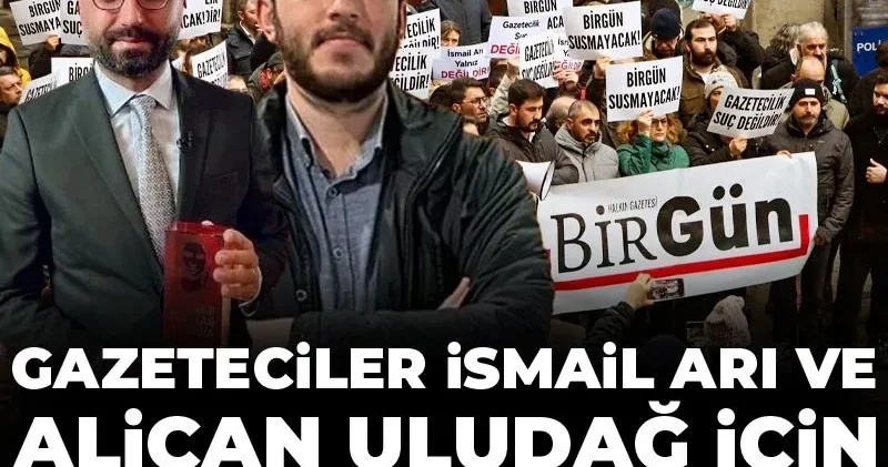 Gazeteciler İsmail Arı ve Alican Uludağ için Ankara da buluşuyor