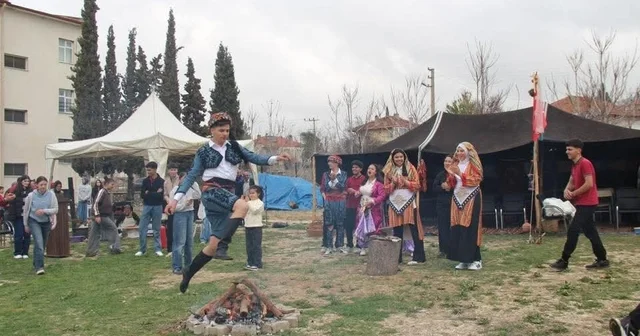 Çal da Nevruz Bayramı renkli görüntülere sahne oldu Denizli Haberleri