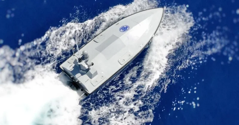 Türkiye nin yeni insansız deniz aracı PİRANA Yunanistan basınında