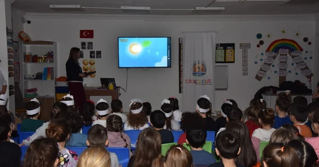 Ata Çocuklu miniklere su tasarrufu farkındalığı Samsun Haberleri