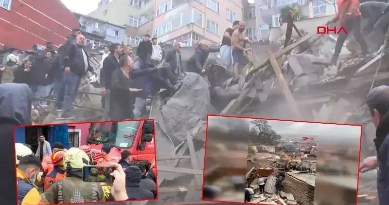 Fatih te çöken binaların enkazından çıkarılan 2 yaralı daha taburcu edildi