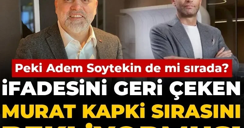 İtirafçı olma sırası Adem Soytekin de mi? İmamoğlu nu görür görmez ayağa fırlamış