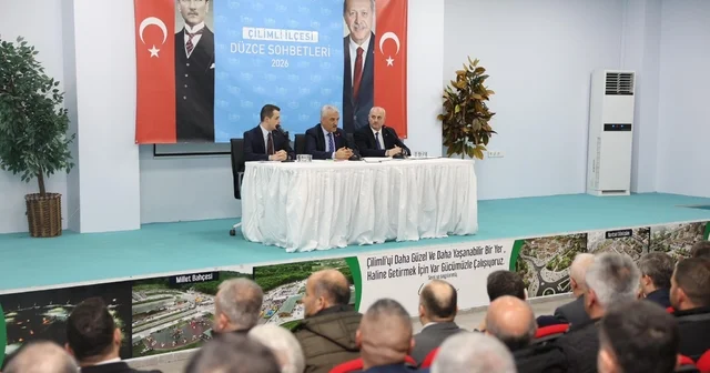 Düzce sohbetlerinin ikincisi Çilimli ilçesinde gerçekleşti Düzce Haberleri