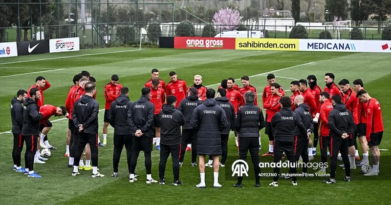 A Milli Futbol Takımı, Romanya maçının hazırlıkları tamamladı Sözcü Gazetesi