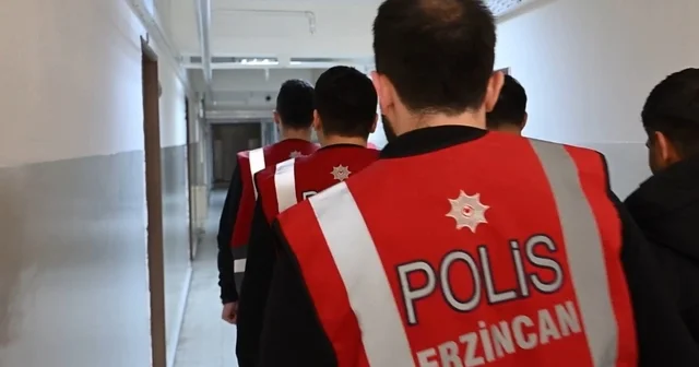 Erzincan da aranan 7 hükümlü yakalandı Erzincan Haberleri