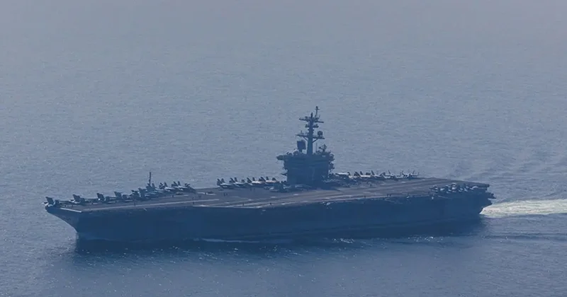 ABD uçak gemisine saldırı! İran duyurdu: USS Abraham Lincoln ü hedef aldık