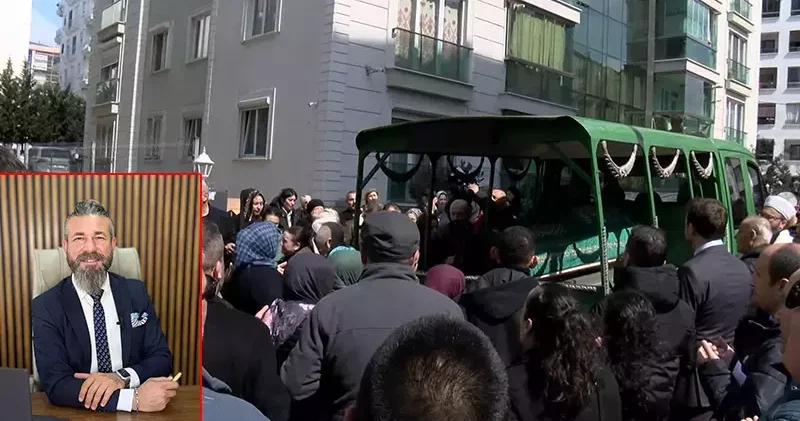 Pendik te otopark tartışmasında kızının yanında öldürülen baba son yolculuğuna uğurlandı