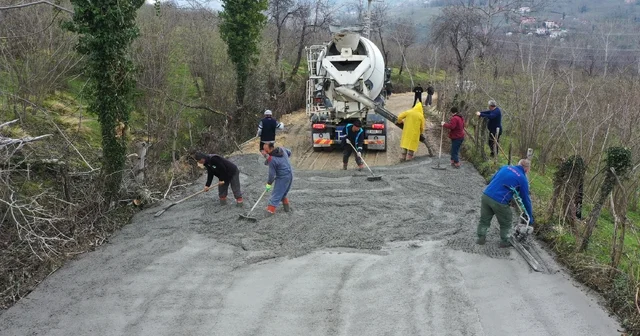Ordu da 7 yılda 2 bin 200 kilometre yol konfora kavuşturuldu Ordu Haberleri