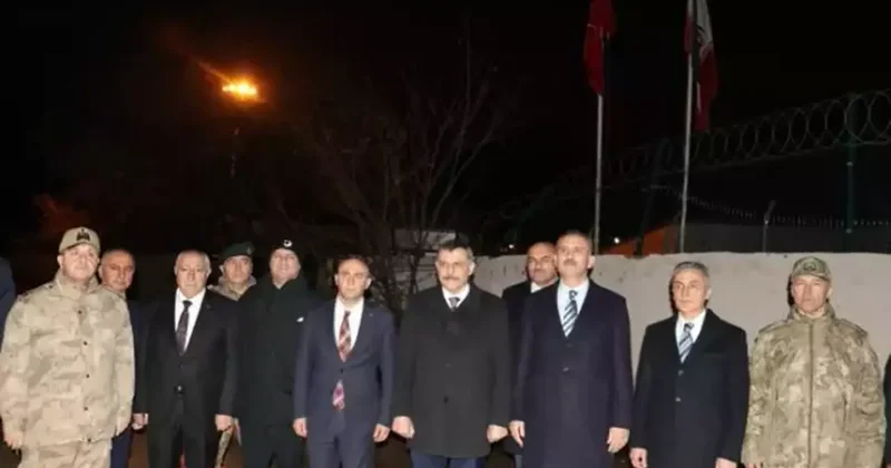 Bakan Çiftçi den İran sınırı sıfır noktasında inceleme