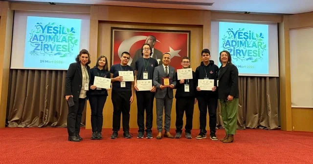 Aydın Lisesi nden Yeşil Adımlar Zirvesi nde başarılı temsil Aydın Haberleri