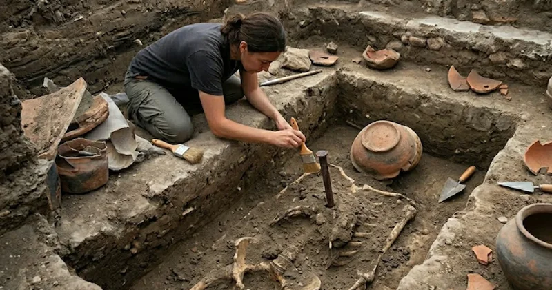 Demir çivilerle birlikte gömmüşler: Hortlak korkusundan çok dini sebepler Sözcü Gazetesi