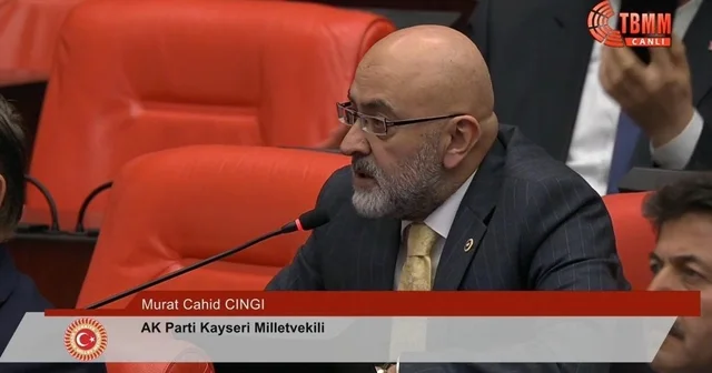 AK Partili Cıngı dan TBMM de tescilli pastırma açıklaması: Hayırlı olsun Kayseri Haberleri