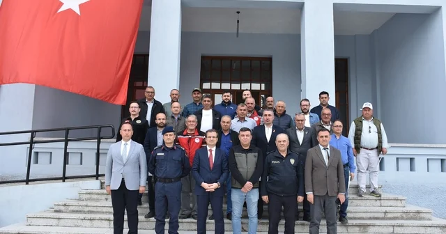 Salihli de gönüllülere orman yangını eğitimi Manisa Haberleri