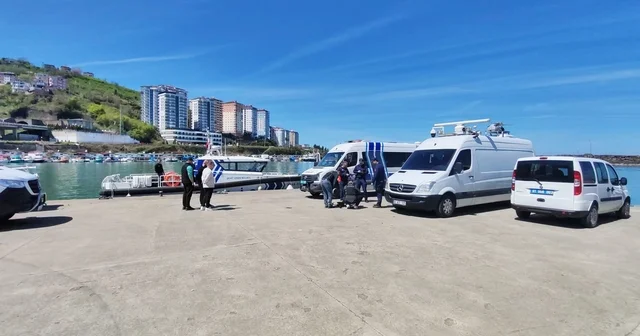 Araklı da kayıp genç için denizde arama çalışmaları yoğunlaştırıldı Trabzon Haberleri