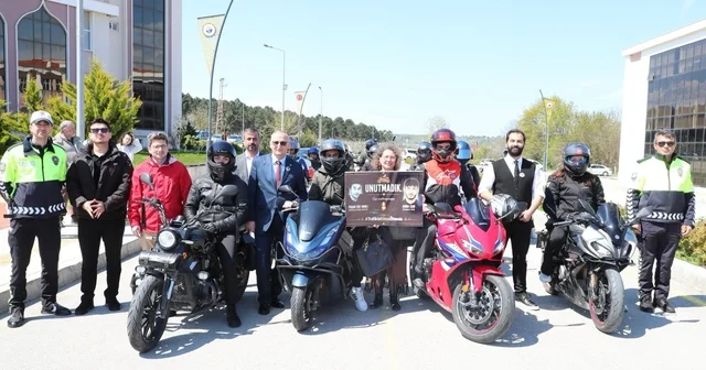 Sinop ta motosiklet kazalarına dikkat çekildi Sinop Haberleri