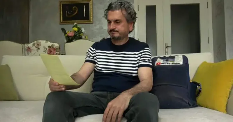 Yakaladığı 60 kiloluk balığın sevinci kursağında kaldı