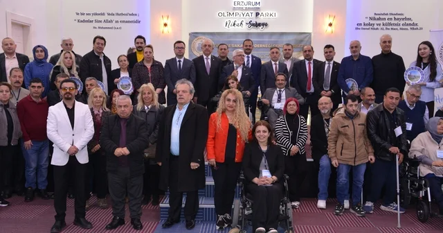 Türkiye Sakatlar Derneği Erzurum şubesi 30. yılını kutladı Erzurum Haberleri