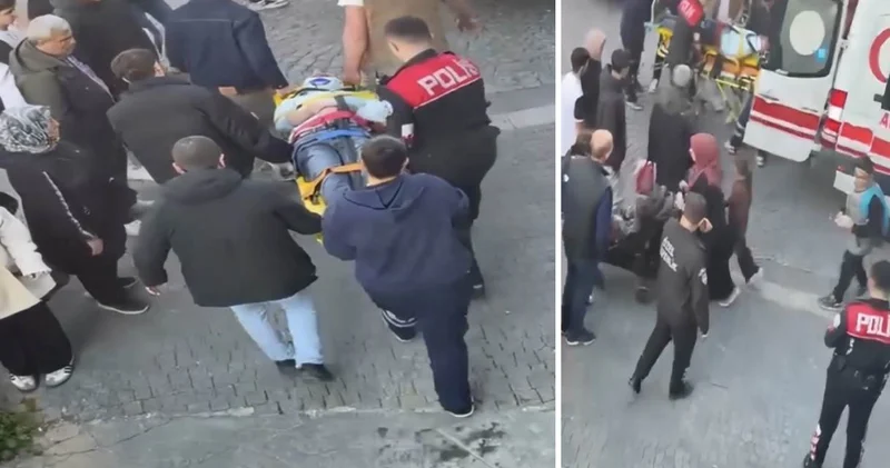 Rezidansın kepengi emekçinin başına düştü! Ağır yaralandı