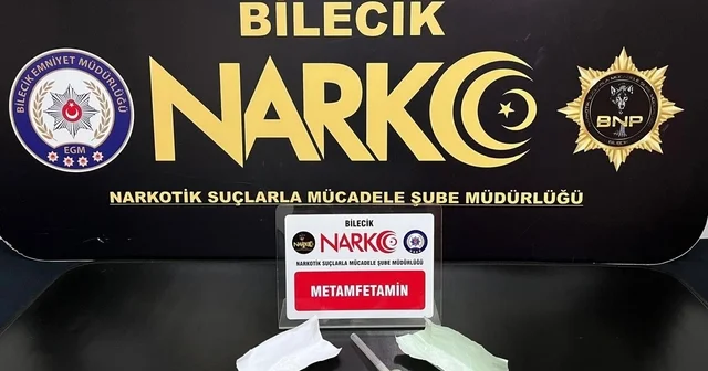 Bilecik te uyuşturucu çıkan araca 249 bin TL ceza Bilecik Haberleri