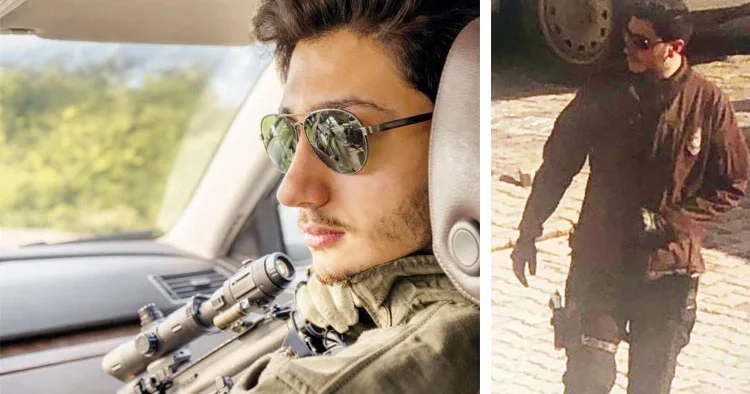 İfadesinde ‘Silahım yok’ demişti! Valinin oğlu kamuflajlı tabancalı