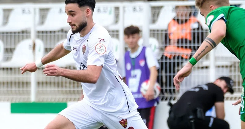 Küme düşen Serik Spor ve Hatayspor un mücadelesinde gol yağmuru