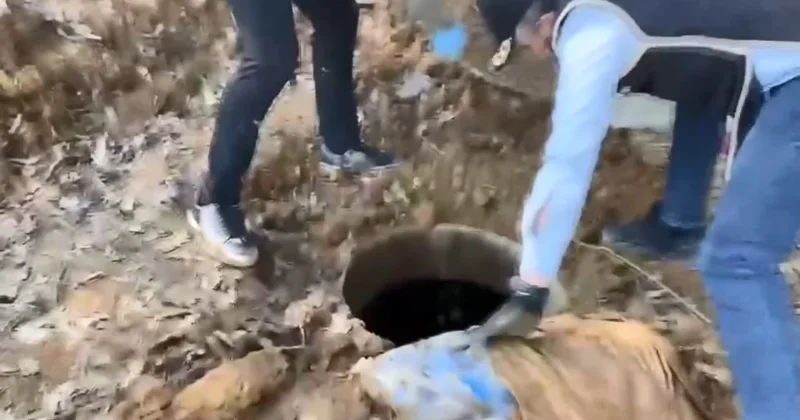 İstanbul da toprağın altına gömülü cephane ortaya çıktı! Türkiye tarihinde bir ilk Sözcü Gazetesi