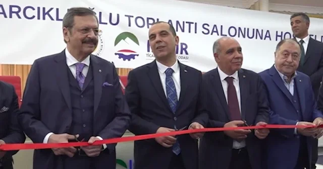TOBB Başkanı Hisarcıklıoğlu Iğdır da okul ve konferans salonu açtı VİDEO İZLE