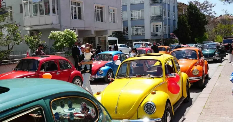 Özel çocuklar, tosbağa arabalarla konvoy yaptı