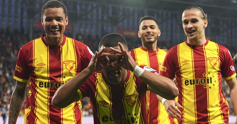 Göztepe evinde rahat kazandı: Juan Santos olay oldu