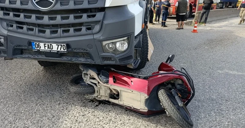 Hatay da kamyon ile motosiklet çarpıştı: Bir kişi hayatını kaybetti Gündem Haberleri