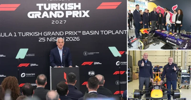 Bakan Ersoy Formula 1 sürecine ilişkin detayları paylaştı: Türkiye küresel spor organizasyonlarının merkezi oluyor Aktüel Haberleri