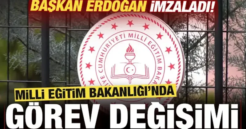 Resmi Gazete de yayımlandı! Milli Eğitim Bakan Yardımcılığına Cihad Demirli atandı