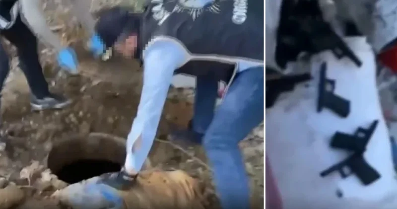 İstanbul’da büyük operasyon: Toprak altında binlerce silah parçası ele geçirildi İstanbul Haberleri