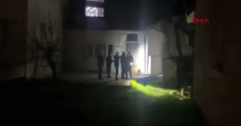 Yer: Sivas! 2 katlı müstakil ev yan yattı