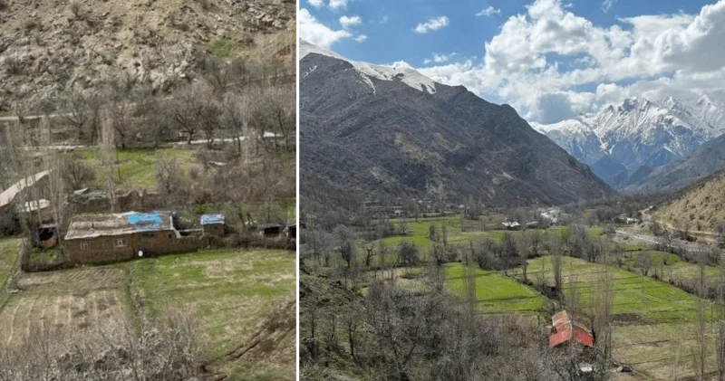 Cevizli köyü sakinlerinden yol talebi Hakkâri Haberleri