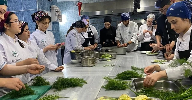 Burhaniye de Gastronomide zeytinyağı deneyimi gerçekleştirildi Balıkesir Haberleri