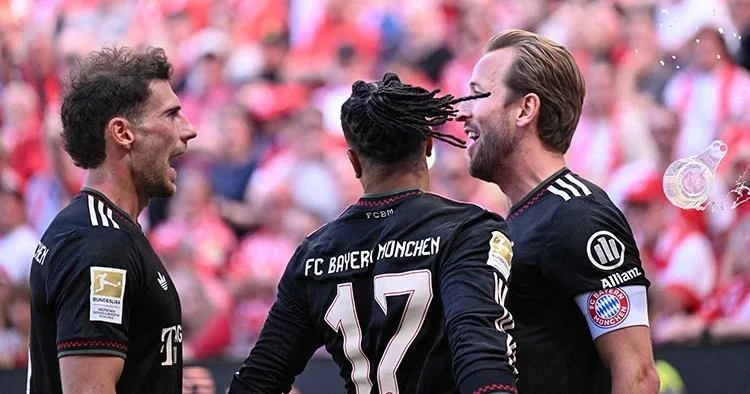 Şampiyon Bayern Münih, 3 0 dan 10 dakikada döndü!