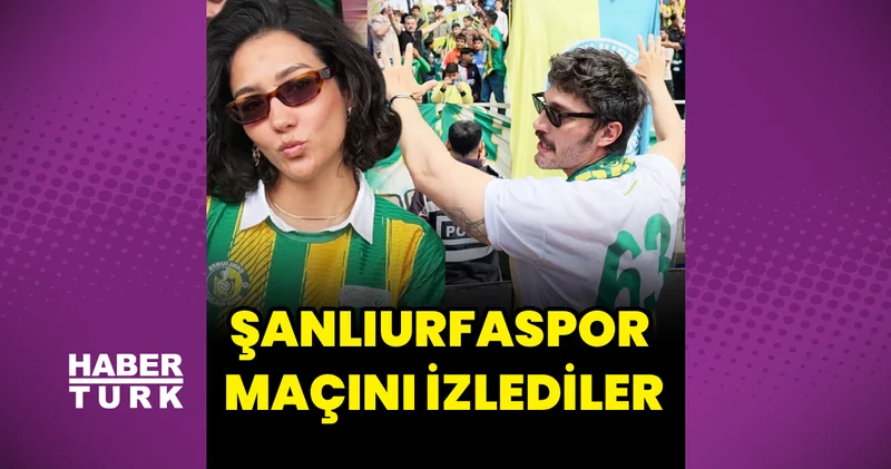 İlhan Şen ve Aybüke Pusat tan Şanlıurfaspor a destek Magazin haberleri