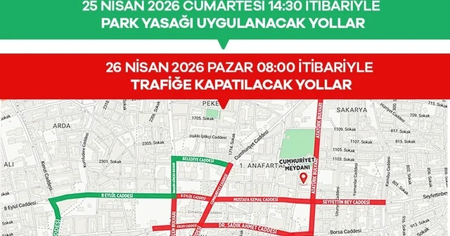 Mesir Festivali nedeniyle 25 26 Nisan da kapanacak yollar açıklandı Manisa Haberleri