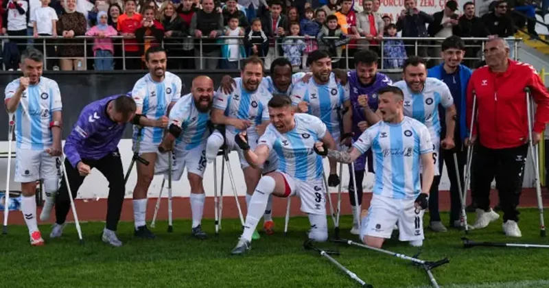 Tarihi başarı! Başkent Ampute Futbol Gücü Avrupa Şampiyonu