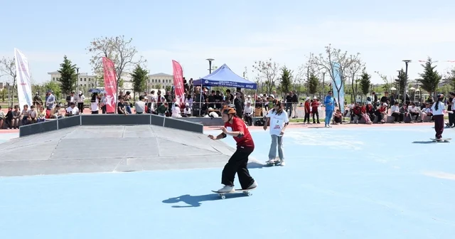 Eyyübiye de kaykay turnuvası Şanlıurfa Haberleri