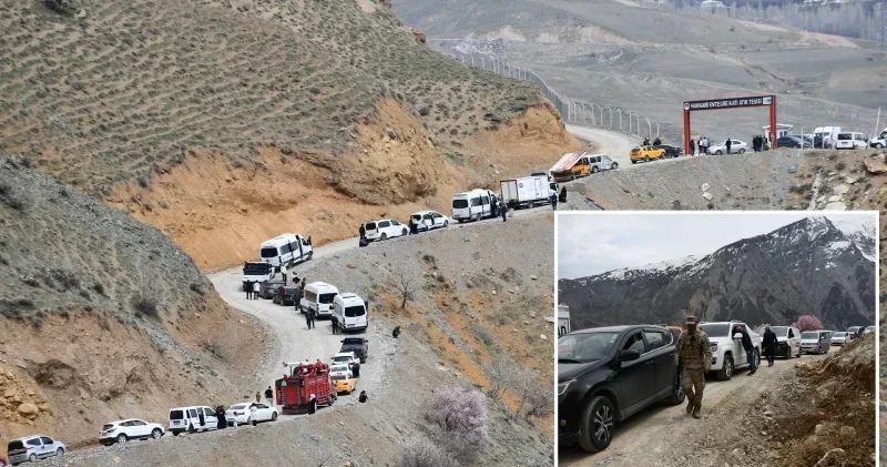 Heyelanın olduğu Hakkari Van kara yolundaki alternatif güzergahta araç geçişleri sürüyor Hakkâri Haberleri
