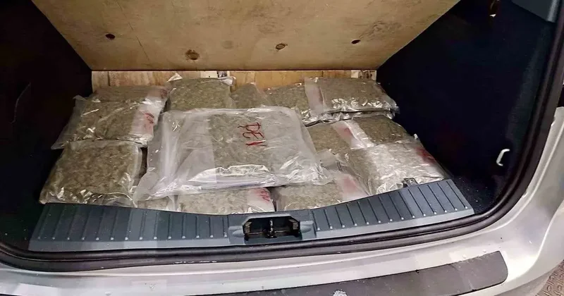 Türkiye’ye sokulmak istenen 31 kilo esrar sınırda ele geçirildi