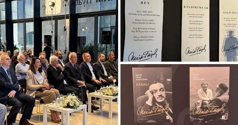 Poetikadan Aksiyona Lansmanı ile Necip Fazıl Kısakürek in mirası anıldı Kültür Sanat Haberleri