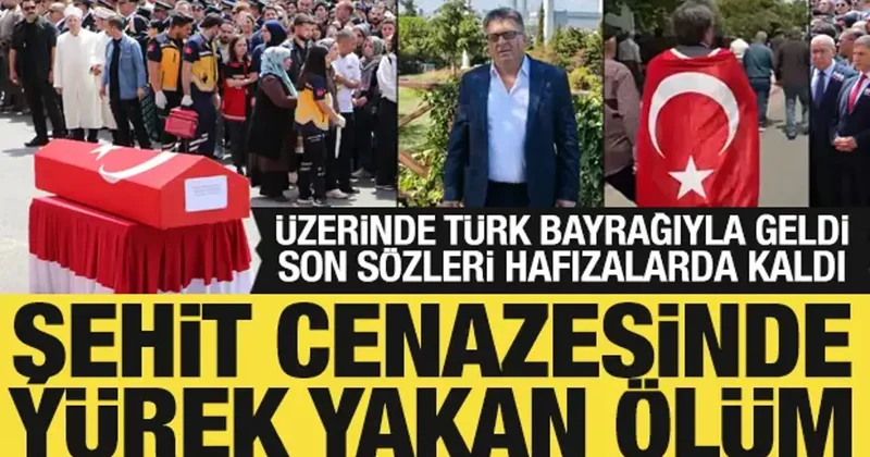 Şehit cenazesinde fenalaşmıştı: Acı haber geldi