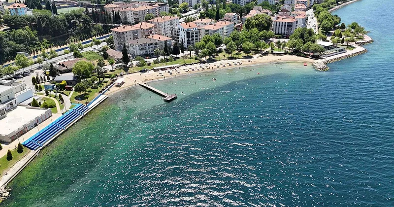 Kocaeli nin 9 plajında mavi bayrak dalgalanacak