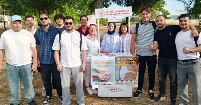 Nazilli de cilt kanseri ve sigara zararlarına dikkat çekildi Aydın Haberleri