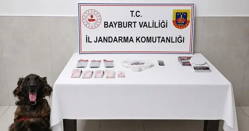 İstanbul’dan Bayburt’a uyuşturucu getiren 3 şüpheli yakalandı