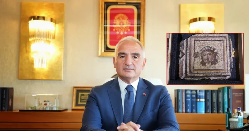 Bakan Ersoy dan Zeugma müjdesi: Çingene Kızı mozaiğinin kayıp paneli yıllar sonra yeniden Türkiye de Aktüel Haberleri