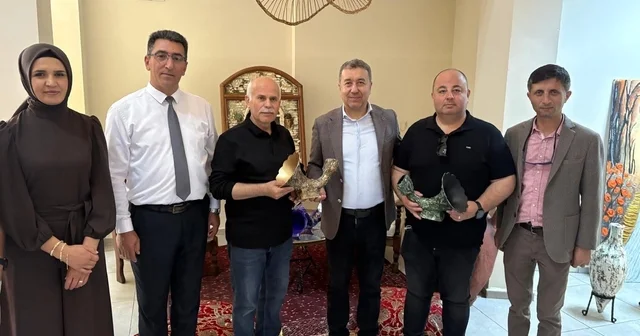 Kumluca da El Emeği Göz Nuru Sergisi açıldı Antalya Haberleri